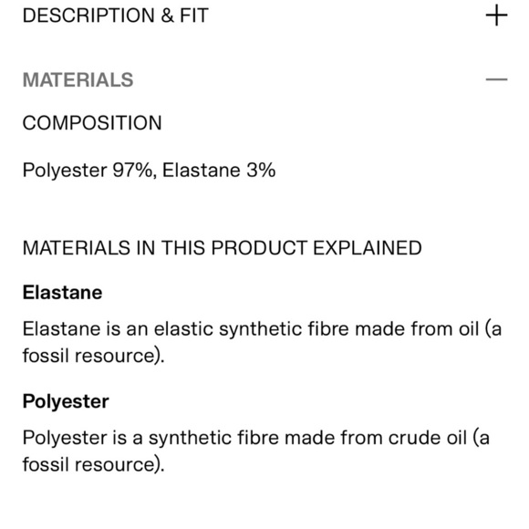 H&M Crepe Dress with pockets. Excellent Condtion - Picture 6 of 9